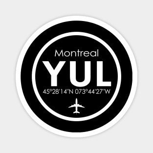 YUL, Montréal-Pierre Elliott Trudeau International Airport Magnet